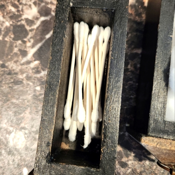 Wooden 4 drawer accent / trinket box - 6"x6"x6" - Picture 9 of 10